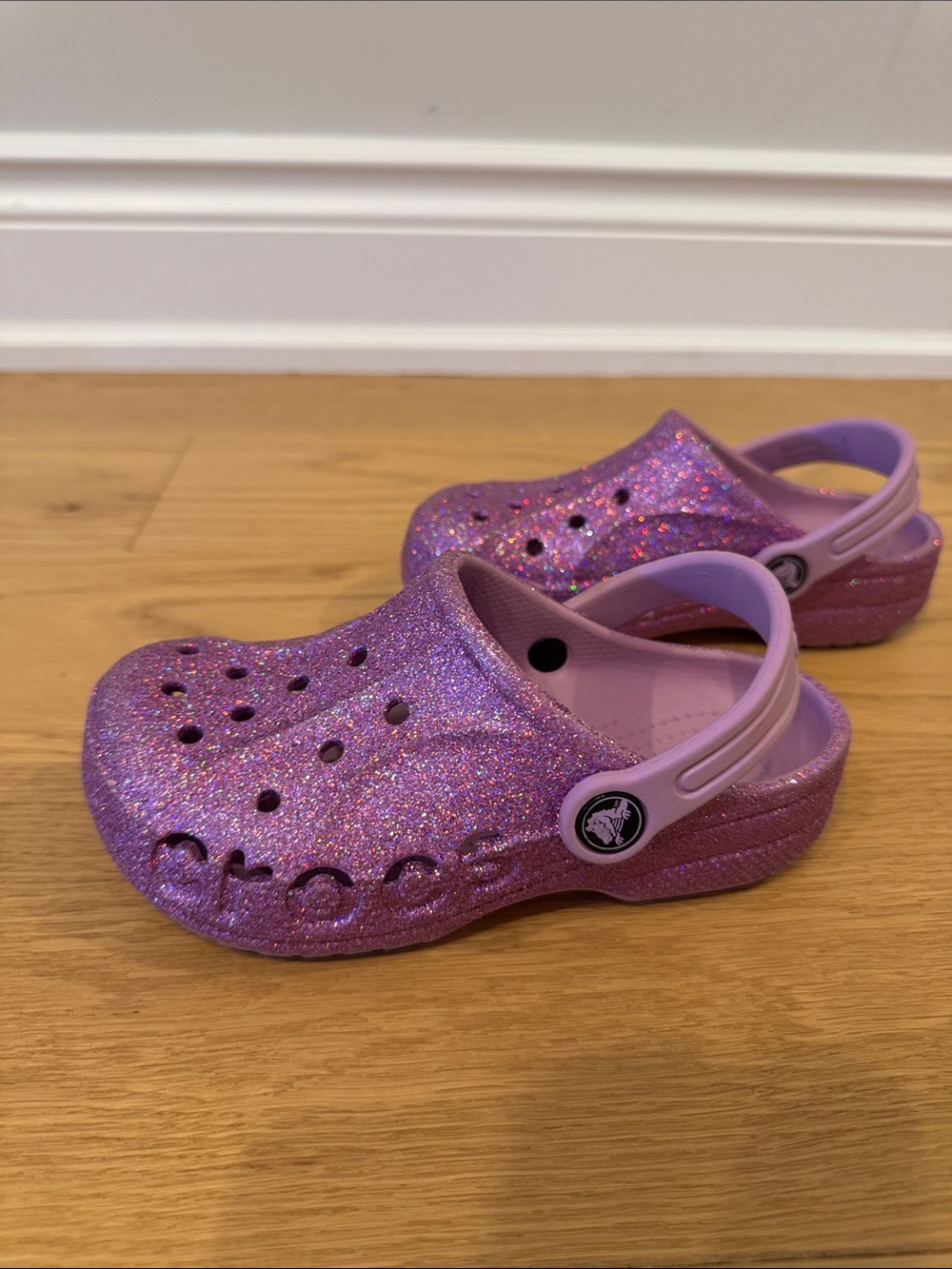 CROCS Baya Glitter Clog Sandal - Picture 6 of 8